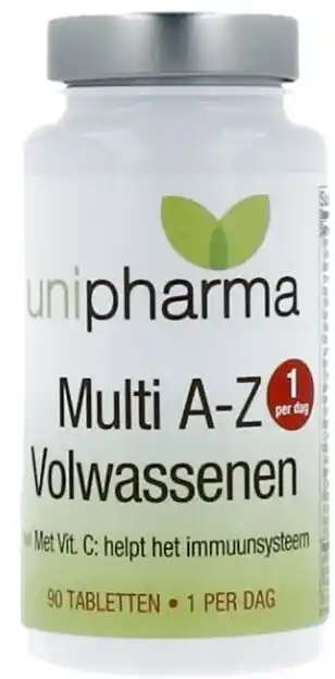 De Online Drogist Unipharma multi a-z volwassen tabletten aanbieding