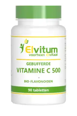 De Online Drogist Elvitum gebufferde vitamine c 500 aanbieding