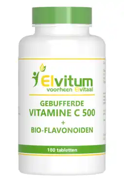 De Online Drogist Elvitum gebufferde vitamine c 500 aanbieding