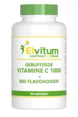 De Online Drogist Elvitum gebufferde vitamine c 1000 aanbieding