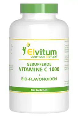 De Online Drogist Elvitum gebufferde vitamine c 1000 aanbieding
