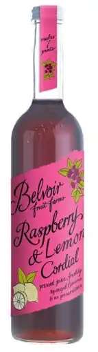 De Online Drogist Belvoir fruit farms framboos & citroen siroop aanbieding