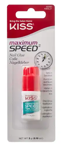 De Online Drogist Kiss maximum speed nail glue aanbieding