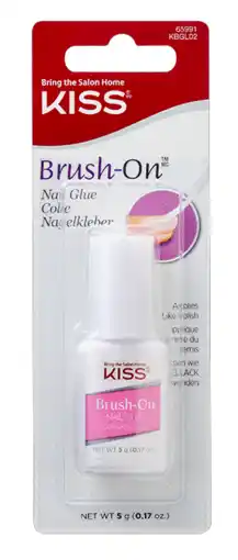 De Online Drogist Kiss brush on nail glue aanbieding