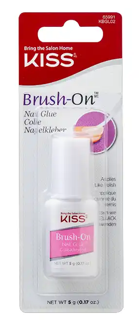 De Online Drogist Kiss brush on nail glue aanbieding