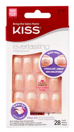 De Online Drogist Kiss everlasting french nail kit medium aanbieding