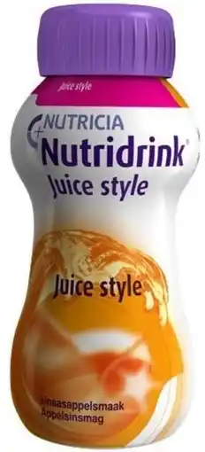 De Online Drogist Nutridrink juice style sinaasappel 4-pack aanbieding