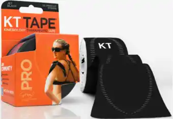 De Online Drogist Kt tape pro strips zwart aanbieding