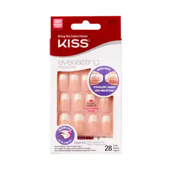 De Online Drogist Kiss everlasting french nail kit pearl - medium aanbieding