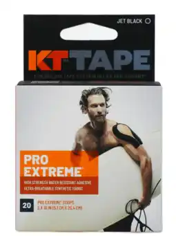 De Online Drogist Kt tape pro extreme strips zwart aanbieding