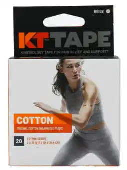 De Online Drogist Kt tape original strips beige aanbieding
