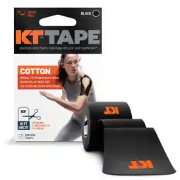 De Online Drogist Kt tape roll original zwart aanbieding