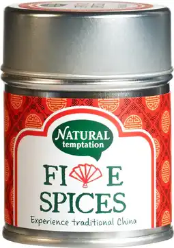 De Online Drogist Natural temptation five spices kruidenmix aanbieding