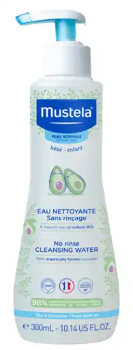 De Online Drogist Mustela bébé no-rinse cleansing water aanbieding