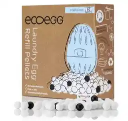 De Online Drogist Eco egg laundry egg refill pellets fresh linen aanbieding