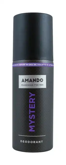 De Online Drogist Amando mystery deodorant aanbieding