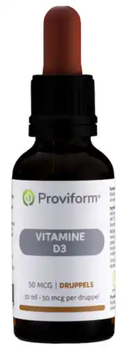 De Online Drogist Proviform vitamine d3 50mcg druppels aanbieding