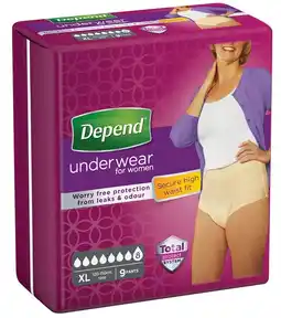 De Online Drogist Depend pants vrouwen super maat xl aanbieding
