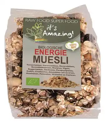 De Online Drogist Its amazing biologische energie muesli aanbieding