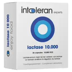 De Online Drogist Intoleran lactase 10.000 fcc capsules aanbieding