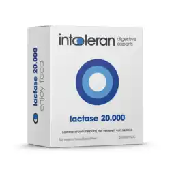 De Online Drogist Intoleran lactase 20.000 fcc breektabletten aanbieding