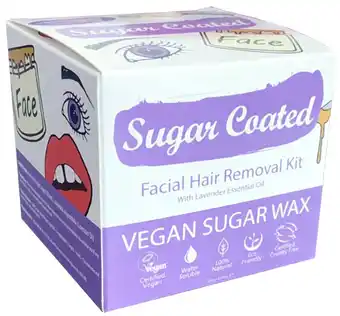 De Online Drogist Sugar coated facial hair removal kit aanbieding