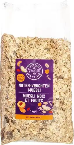 De Online Drogist Your organic nature noten-vruchten muesli aanbieding
