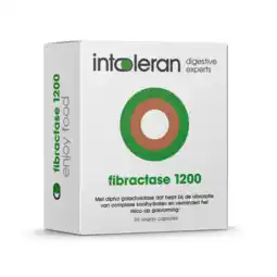 De Online Drogist Intoleran fibractase forte capsules aanbieding