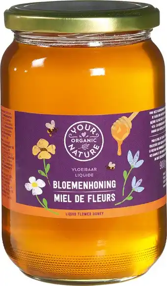 De Online Drogist Your organic nature vloeibare bloemenhoning aanbieding