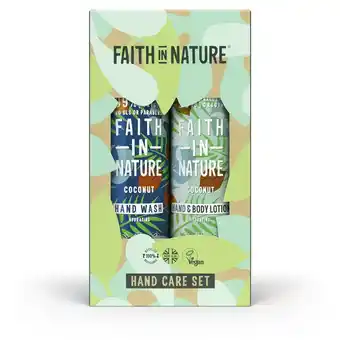 De Online Drogist Faith in nature handverzorging geschenksest aanbieding