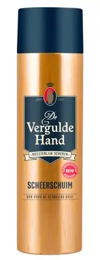 De Online Drogist Vergulde hand scheerschuim aanbieding