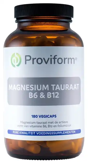 De Online Drogist Proviform magnesium tauraat b6 & b12 vegicaps aanbieding