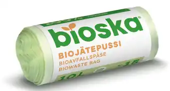 De Online Drogist Bioska afvalzakken 10 liter aanbieding