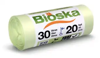 De Online Drogist Bioska afvalzakken 30 liter aanbieding