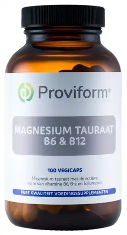 De Online Drogist Proviform magnesium tauraat b6 & b12 vegicaps aanbieding