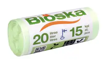 De Online Drogist Bioska afvalzakken 20 liter aanbieding