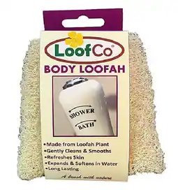 De Online Drogist Loofco body loofah bad- en douche spons aanbieding