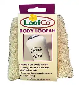 De Online Drogist Loofco body loofah bad- en douche spons aanbieding
