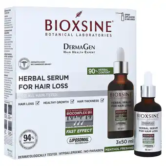 De Online Drogist Bioxsine serum tegen haarverlies aanbieding