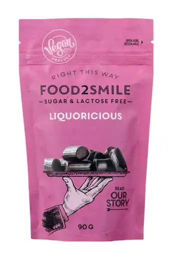 De Online Drogist Food2smile liquoricious aanbieding