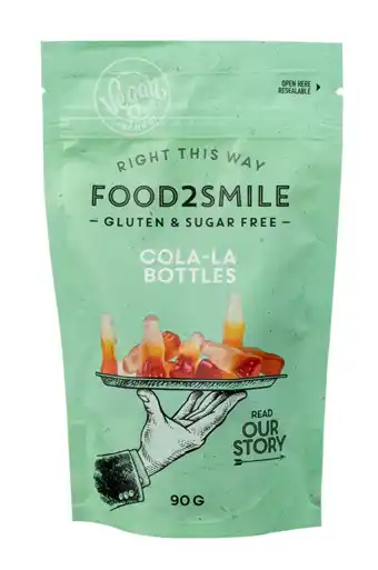 De Online Drogist Food2smile cola-la flesjes aanbieding