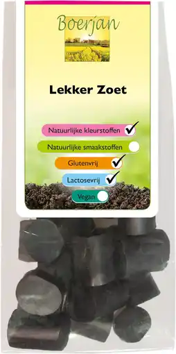 De Online Drogist Boerjan drop lekker zoet aanbieding