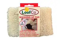 De Online Drogist Loofco afwasspons loofah 2-pack aanbieding