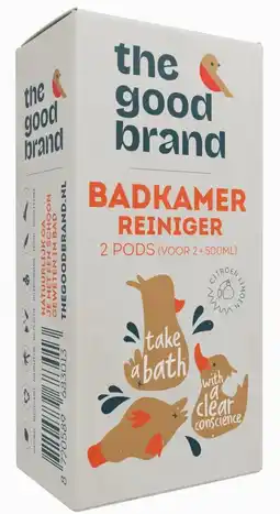 De Online Drogist The good brand badkamerreiniger pods aanbieding
