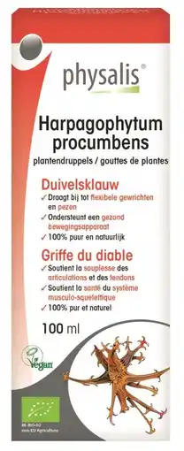 De Online Drogist Physalis harpagophytum procumbens druppels aanbieding