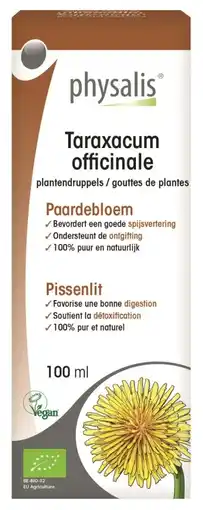 De Online Drogist Physalis taraxacum officinale druppels aanbieding