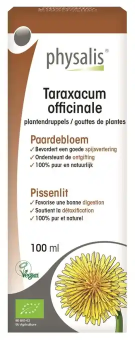 De Online Drogist Physalis taraxacum officinale druppels aanbieding