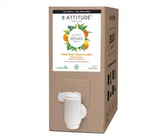 De Online Drogist Attitude hand soap orange leaves bulk to go aanbieding