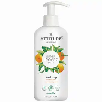 De Online Drogist Attitude super leaves hand soap orange leaves aanbieding