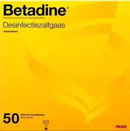 De Online Drogist Betadine desinfectie zalfgaas 10x10cm aanbieding
